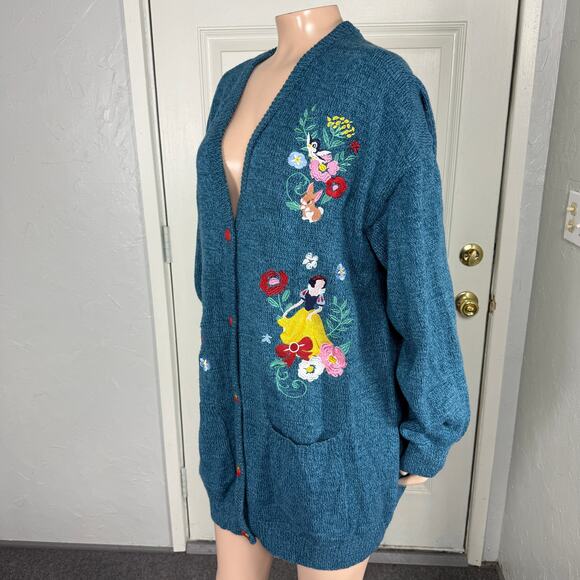 Disney Her Universe Hot topic Women's Sweater XL Snow White seven dwarfs G4-26 - Picture 3 of 8